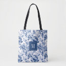 Recherche de floral tote bags Bleu