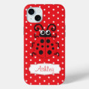 Recherche de coccinelle rouge iphone coques Polka