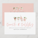 Recherche de cocktail bridal shower invitations Brunch et bulle