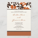 Recherche de automne mariage invitations Feuille