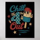Recherche de chill out posters Drapeau américain