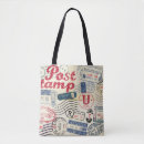 Recherche de timbre poste sacs Rétro