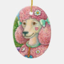 Recherche de caniche rose ornements Animal