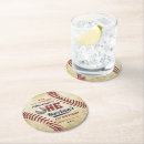 Recherche de baseball dessous de verres Garçon