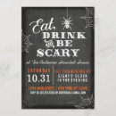 Recherche de chalkboard halloween invitations Rustique