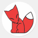 Recherche de kitsune autocollants Renard