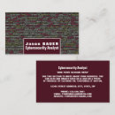 Recherche de ingénieur de réseau cartes visite Ordinateurs