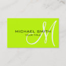 Recherche de chaux cartes visite Monogramme