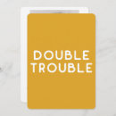 Recherche de jumeaux faire part naissance Neutre