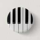 Recherche de piano badges Musical