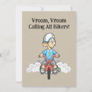 Recherche de motard anniversaire invitations Amusant
