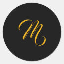 Recherche de lettre x monogramme autocollants Élégant