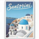 Suche nach santorini aufkleber Mediterran