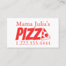 Recherche de pizza cartes visite Minimaliste