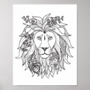 Recherche de zendalas posters Lion