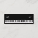 Recherche de affaires de professeur de piano cartes visite Clés