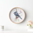 Recherche de geai bleu horloges Nature