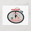 Recherche de geocache cartes postales Gps