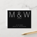 Suche nach minimalist save the date Monogramm
