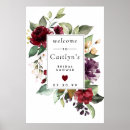 Recherche de roses rouge foncé posters Élégant