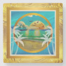 Recherche de vacances plage de dessous de verres Coucher de soleil