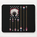 Suche nach amerikanischer ureinwohner mousepads Rot
