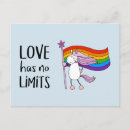 Recherche de licorne cartes postales Drapeau arc en ciel