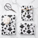 Recherche de casquette papier cadeau Noir et blanc