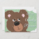 Recherche de nounours baby shower invitations Capricieux