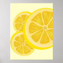 Recherche de tranche de citron posters Nourriture