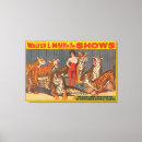 Suche nach circus leinwandbilder Vintag