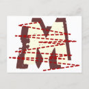 Suche nach monogramm m postkarten Alphabet