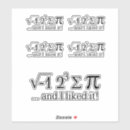 Recherche de nombre pi autocollants Tarte