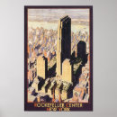 Suche nach rockefeller center poster Vintag