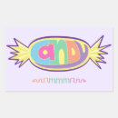 Recherche de lettrage coloré autocollants Mignon