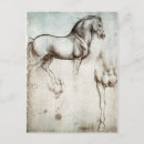 Recherche de dessin leonardo cartes postales Croquis