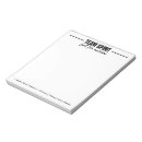 Recherche de personel blocsnotes Noir et blanc