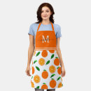 Suche nach orange monogramm schürzen Aquarell