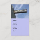 Recherche de cocktails cartes visite Barre