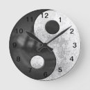 Recherche de symbole chinois horloges Noir