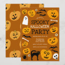 Recherche de de jack o lantern invitations Moderne