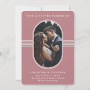 Recherche de cadre de mariage invitations Minimaliste