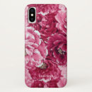 Recherche de pivoine rose iphone coques Botanique