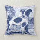 Recherche de bleu delft coussins Rustique