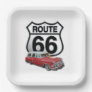 Recherche de route 66 assiettes Historique