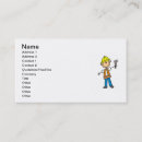 Recherche de travailleur de la construction cartes visite Constructeur