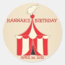 Recherche de vintage circus autocollants Carnaval