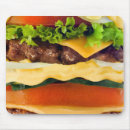 Recherche de cheeseburger tapis souris Hamburger
