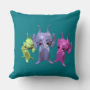 Recherche de petit monstre coussins Alien