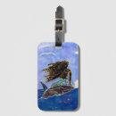 Recherche de sirène de mer bagages étiquettes Imaginaire